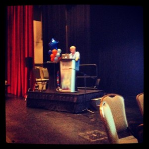 Thrilled to be listening to Doug Peterson!!